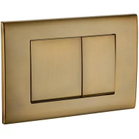 Кнопка смыва Boheme 654 для инсталляции, бронза