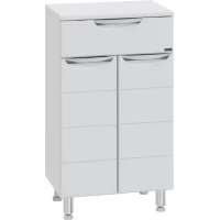 Тумба Санта Родос 306002 45 см, напольная, белый глянец