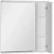 Зеркальный шкаф 80x87 см с подсветкой белый Aquanet Доминика 00171918 - 4