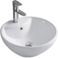 Раковина-чаша CeramaLux 9001 45x45 см, накладная, белый