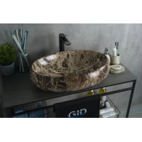 Раковина 59x40 см GID Stone Edition Mnc168