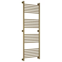 Полотенцесушитель водяной 1500x500 перемычка выгнутая состаренная бронза Сунержа Богема+ 05-0221-1550