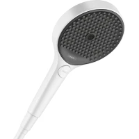 Душевая лейка Hansgrohe Rainfinity 26862700 135 мм, 3 режима, белый матовый