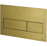 Кнопка смыва Noken Smart Line Tono N351780049 для инсталляции, золотой матовый