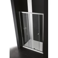 Душевая дверь раздвижная Cezares Anima 120 см текстурное стекло ANIMA-W-BF-1-120-P-Cr