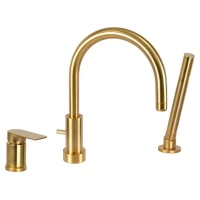 Смеситель на борт ванны Remer Infinity I07BG