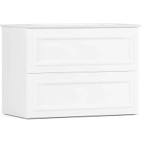 Тумба под раковину Belux София НП 85-02 4810924285706 82,3 см, подвесная, белый глянец