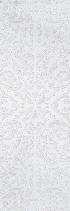 Декор Gracia Ceramica Stazia white белый 01 30x90 декор gracia ceramica kyoto beige 01 30x90