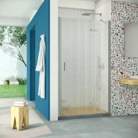 Душевая дверь Vegas Glass AFP Retta 110 07 02 R 110 см R, профиль матовый хром, стекло шиншилла