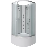 Душевая кабина 100x100x200 см Niagara NG-2309-14BKG матовое