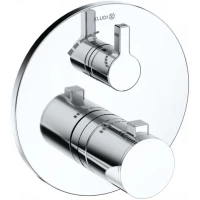 Термостат для душа Kludi Nova Fonte Puristic 208850515 встраиваемый, хром