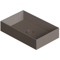 Раковина-чаша Alice Spy 34250143 60x37 см, накладная, кофе матовый