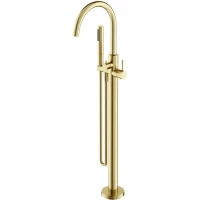 Смеситель напольный для ванны Sancos Etna SC9009BG золотой матовый