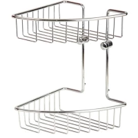 Полка угловая 20x20 см Veragio Baskets Cromo VR.GFT-9034.CR