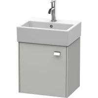 Тумба бетонно-серый матовый 43,4 см Duravit Brioso BR4050L1007
