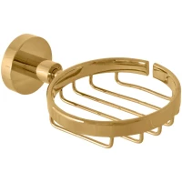 Мыльница Rav Slezak Colorado COA0301ZK настенная, золотой матовый