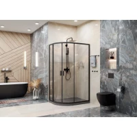 Душевой уголок 120x90 см Ambassador Kingston 14011209 прозрачное