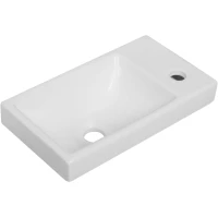 Раковина ЗОВ Oliveeka N7091B 42,5x32,5 см, рукомойник, белый