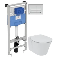 Комплект подвесной унитаз K819501 + система инсталляции  R020467 + R0108AA Ideal Standard Prosys Connect Air K819501PAR0108AA
