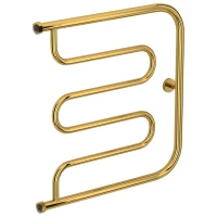 Полотенцесушитель водяной 600x600 золотой Сунержа Лира+ 03-4011-6060