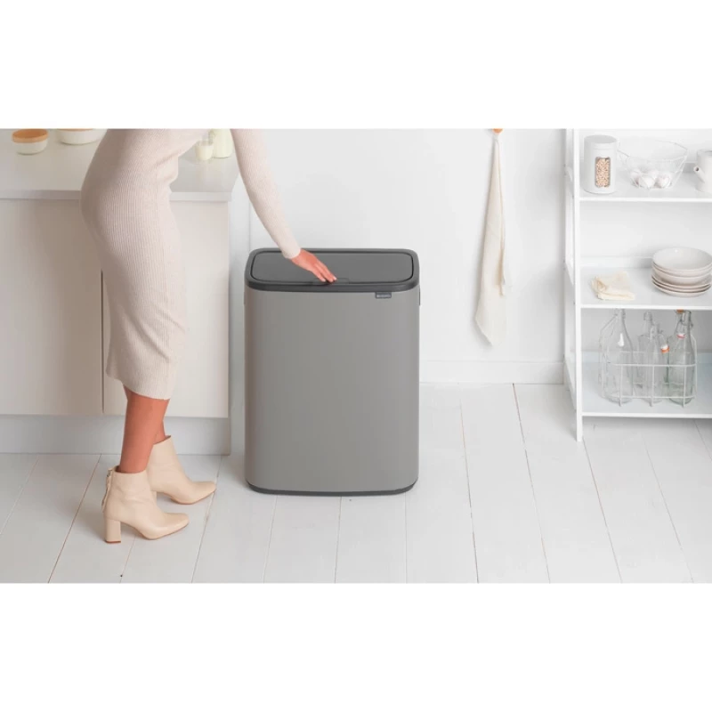 Мусорное ведро 2x30л Brabantia Touch Bin Bo 221460