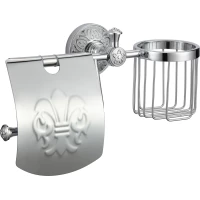 Держатель туалетной бумаги и освежителя воздуха Savol 58A S-L05851A