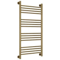 Полотенцесушитель водяной 1000x500 перемычка выгнутая состаренная бронза Сунержа Богема+ 05-0221-1050