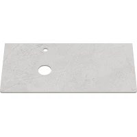 Столешница Misty Роял MA01-100 100 см L, серый матовый