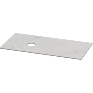 Изображение товара столешница misty роял ma01-100 100 см l, серый матовый