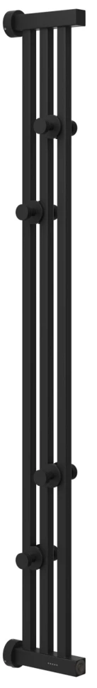 Полотенцесушитель электрический 1200x166 темный титан муар Сунержа Хорда 4.0 15-0834-1200