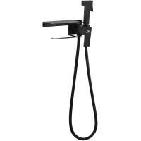 Гигиенический душ Fashun A57704-7 со смесителем, черный матовый