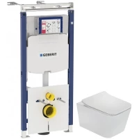 Комплект подвесной унитаз Teka Formentera 11.732.00.00 + система инсталляции Geberit 111.362.00.5