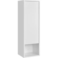 Шкаф одностворчатый Акватон Хоуп 1A287503HP2B0 33,2x106 см R, белый матовый