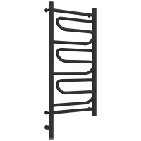 Полотенцесушитель электрический 800x400 темный титан муар МЭМ левый Сунержа Элегия 3.0 15-5818-8040