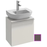 Тумба светло-коричневый глянец 45,2 см шарниры справа Jacob Delafon Odeon Up EB999D-G80