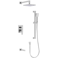 Душевой комплект 226 мм Rush Thira TR3635-60