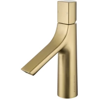 Смеситель для раковины Wonzon & Woghand The One WW-H010-BG золотой матовый