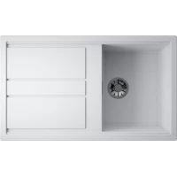 Кухонная мойка Omoikiri Artceramic Kitagawa 86-WH 4993493 86x51 см, белый