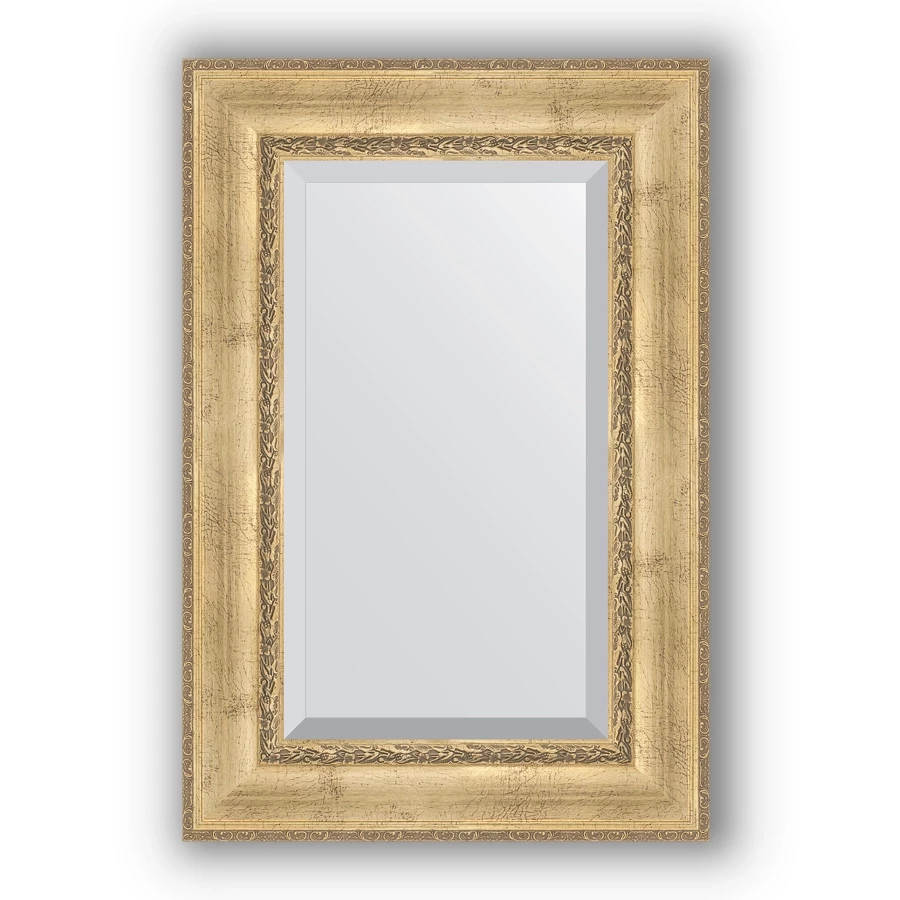 Зеркало 62x92 см состаренное серебро с орнаментом Evoform Exclusive BY 3428