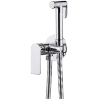 Гигиенический душ Abber Weiss Insel AF8025 со смесителем, хром