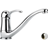 Смеситель для кухни Emmevi Harmony 22095/BO золотой/белый