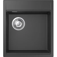 Кухонная мойка Rivelato Tesoro TR-455-L antracite 45x51 см, антрацит