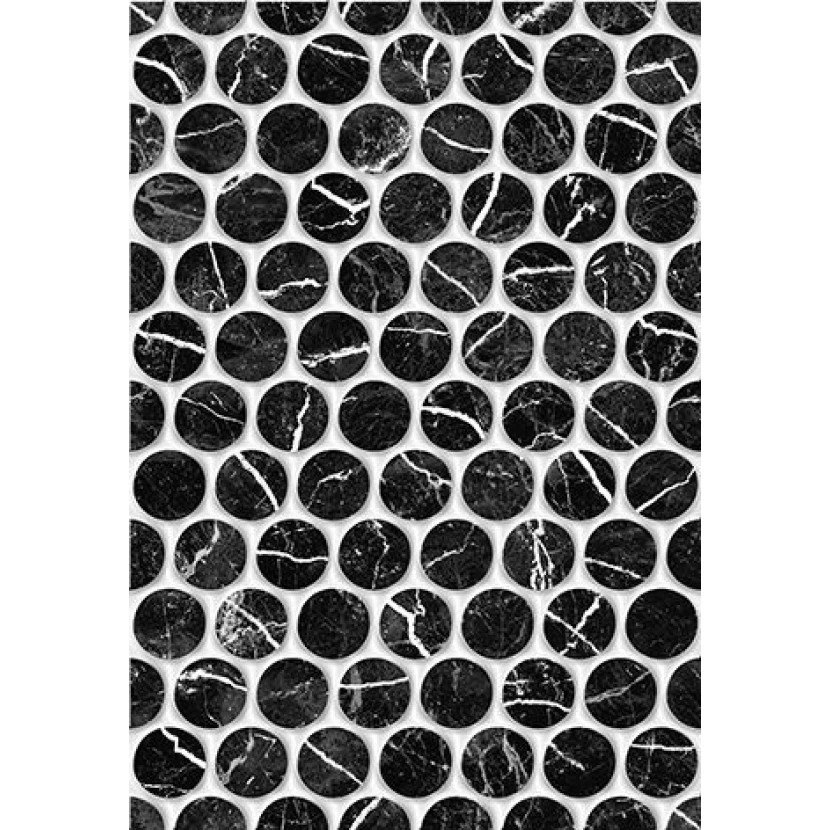 Декор Керамин Помпеи 1 тип 1 27,5x40 черная