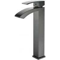 Смеситель для раковины Grocenberg GB3007BG графит