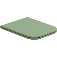 Сиденье для унитаза GSG Brio BRCOPRSLTICR031 с микролифтом, зеленый матовый