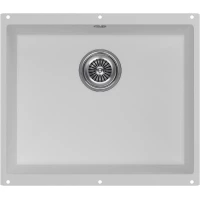 Кухонная мойка KuchenStern Ku-Granit Under 60 101WH10 53x46 см, белый