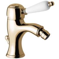 Смеситель для биде Emmevi Laguna 40064/BR с донным клапаном, бронза