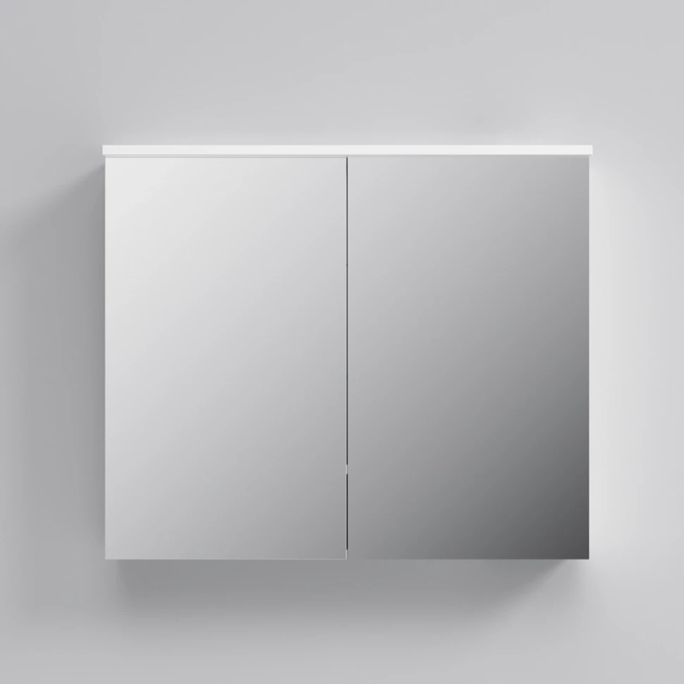 Зеркальный шкаф 80х68 см белый глянец Am.Pm Spirit M70MCX0801WG - фото 3