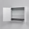 Зеркальный шкаф 80x68 см белый глянец Am.Pm Spirit M70MCX0801WG - 4