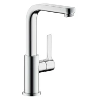 Смеситель для раковины Hansgrohe Metris S 31159000 с донным клапаном, хром